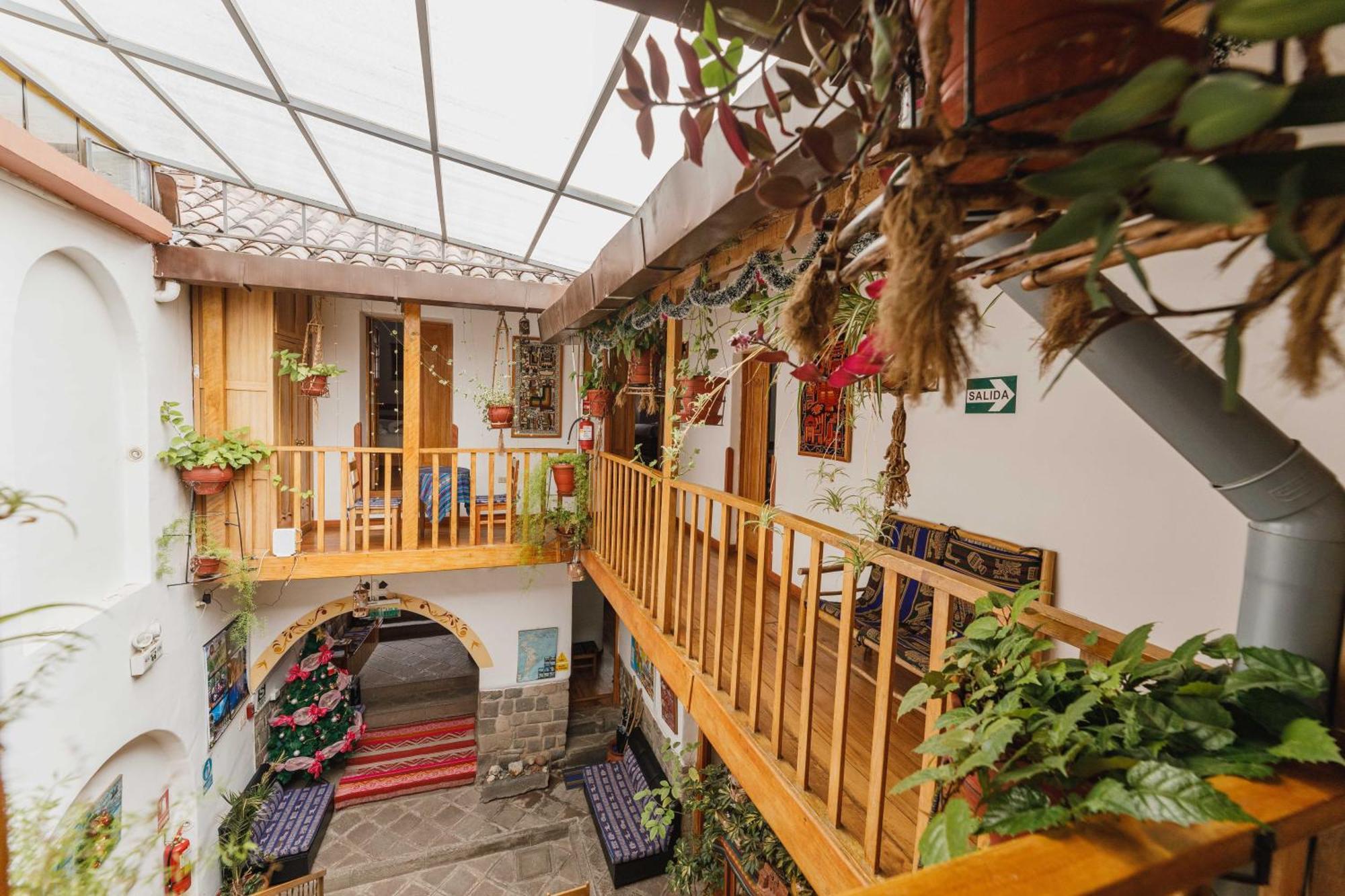 Hostal El Grial Cusco Bagian luar foto