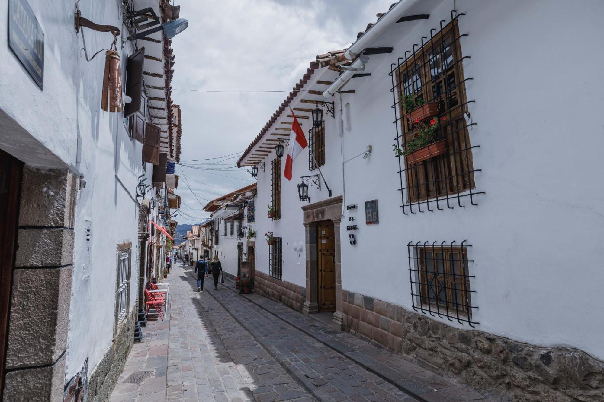 Hostal El Grial Cusco Bagian luar foto
