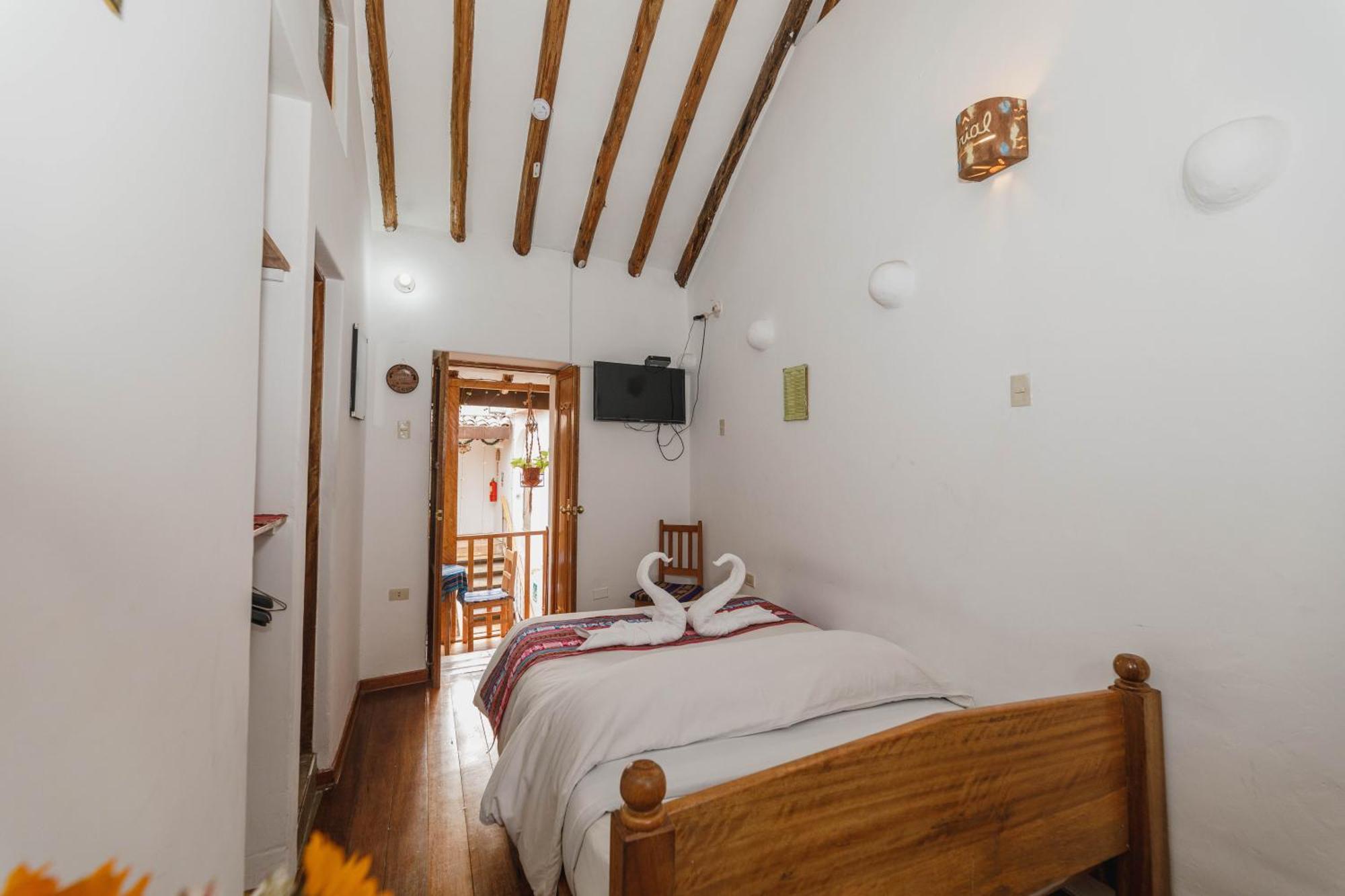 Hostal El Grial Cusco Bagian luar foto