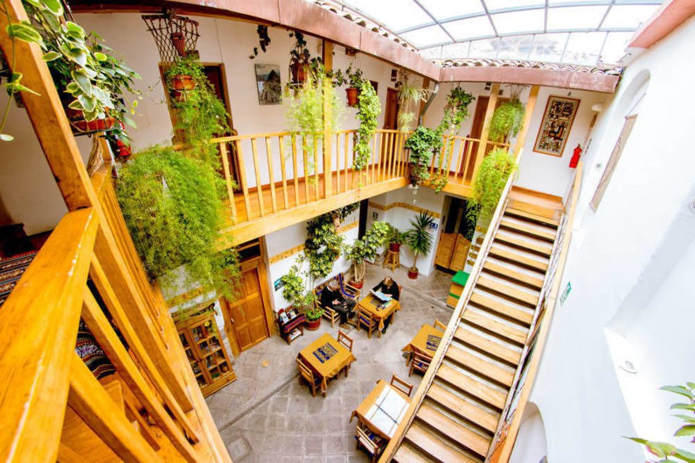 Hostal El Grial Cusco Bagian luar foto